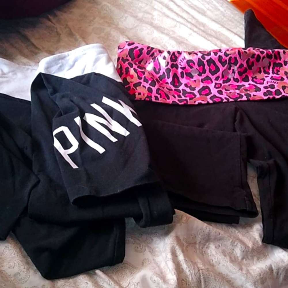 Pink Victoria Secret leggings